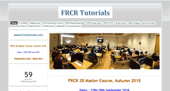 Desktop Screenshot of frcrtutorials.com