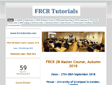 Tablet Screenshot of frcrtutorials.com